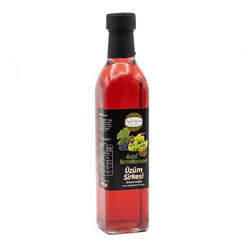 Söğüt Sofrası Natuurlijke Druivenazijn (Üzüm Sirkesi) - 500ml