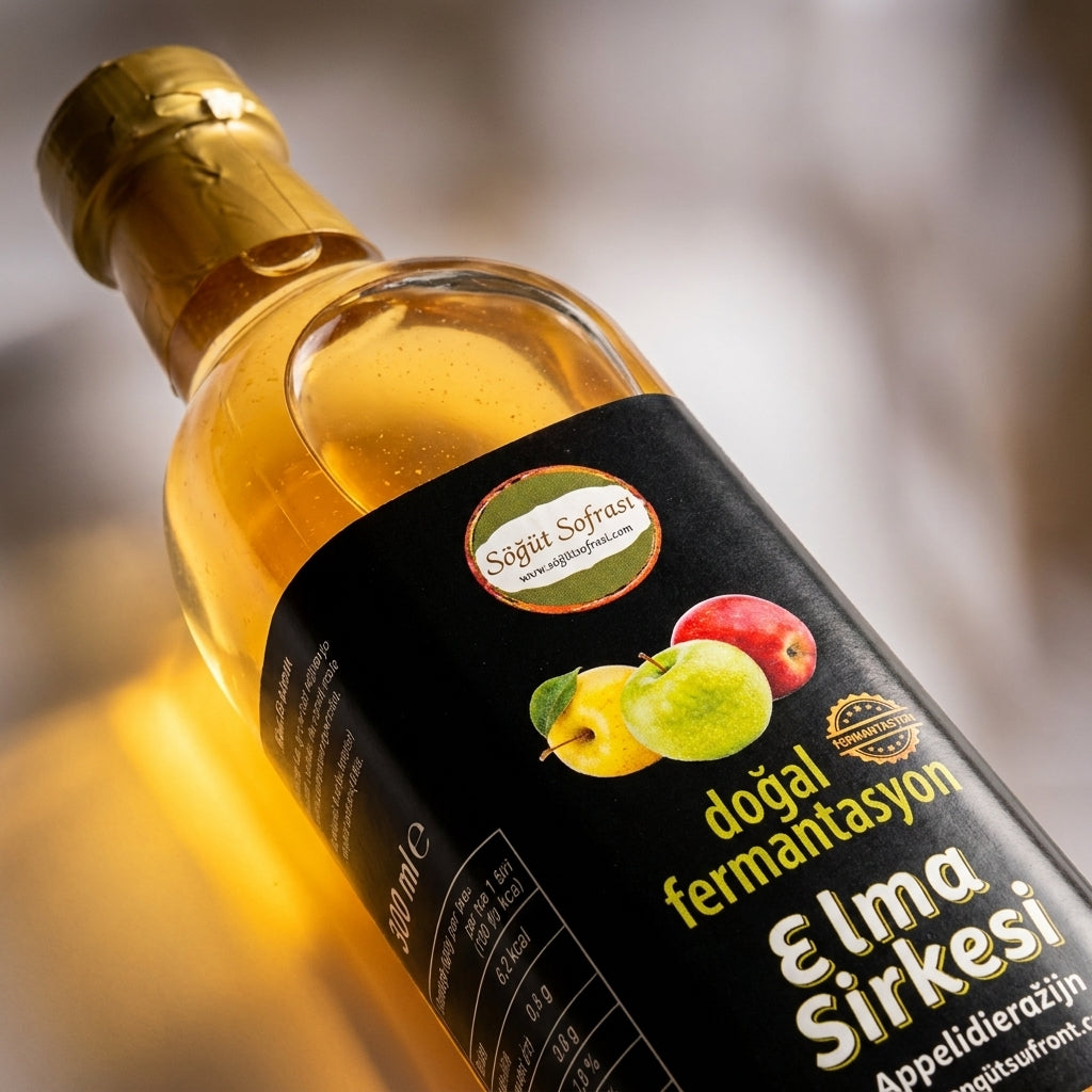 Söğüt Sofrası Natuurlijke Appelciderazijn (Elma Sirkesi) - 500ml