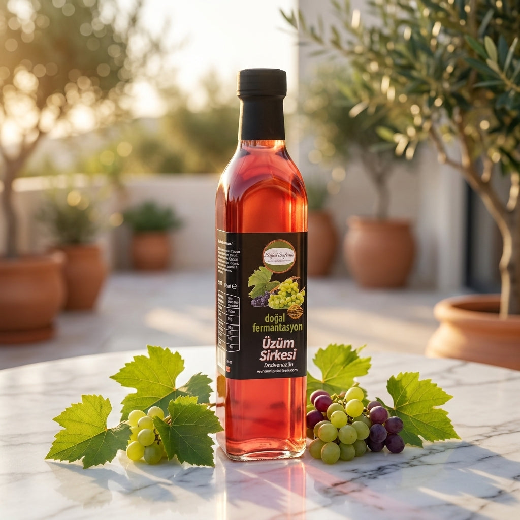 Söğüt Sofrası Natuurlijke Druivenazijn (Üzüm Sirkesi) - 500ml