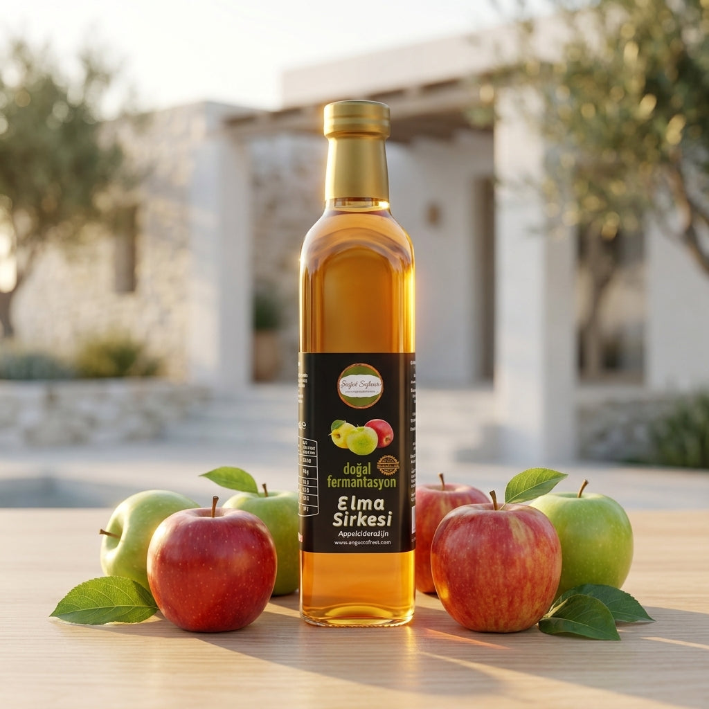 Söğüt Sofrası Natuurlijke Appelciderazijn (Elma Sirkesi) - 500ml