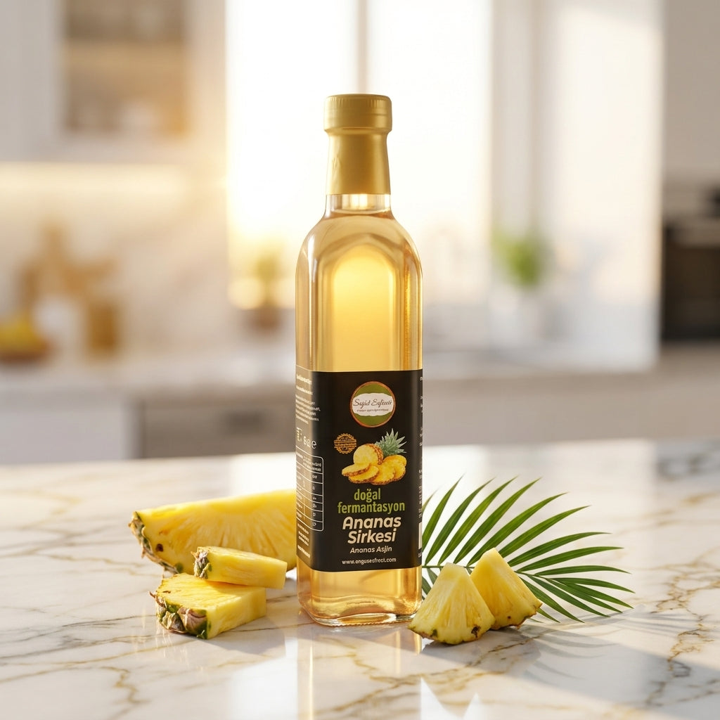 Söğüt Sofrası Natuurlijke Ananasazijn (Ananas Sirkesi) - 500ml