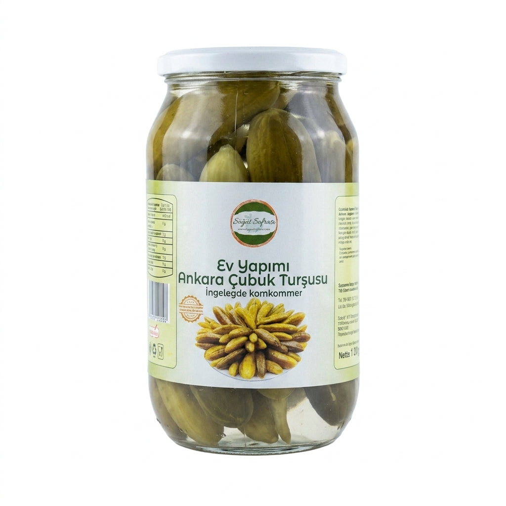 Söğüt Sofrası Ankara Çubuk Augurken (Turşu) - 1kg