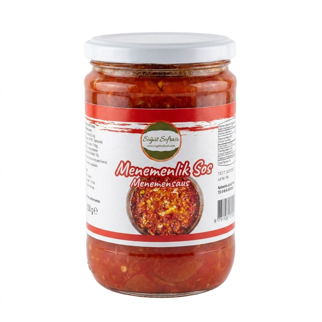 Söğüt Sofrası Menemensaus (Menemenlik Sos) - 680g