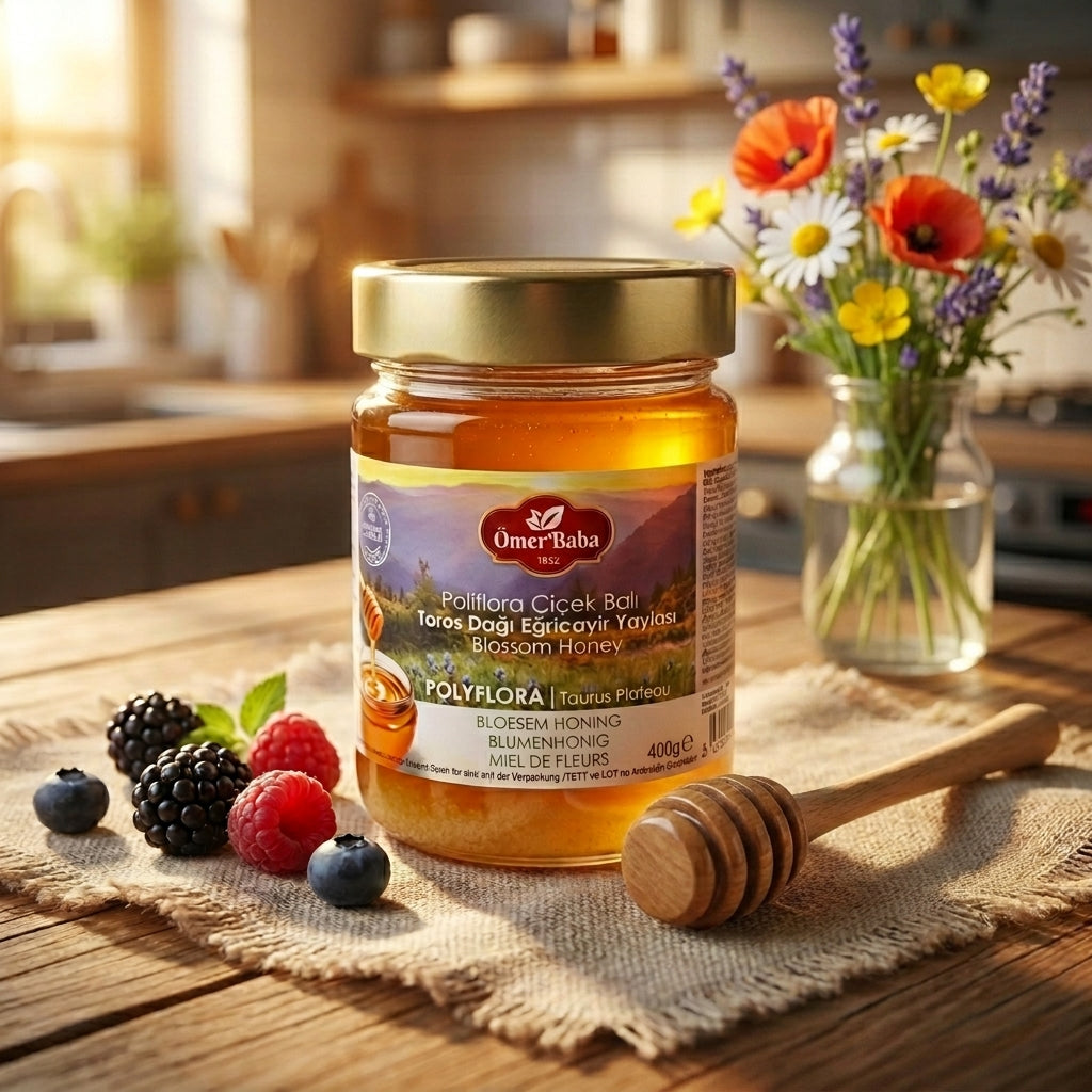 Premium Turkse Bloemenhoning