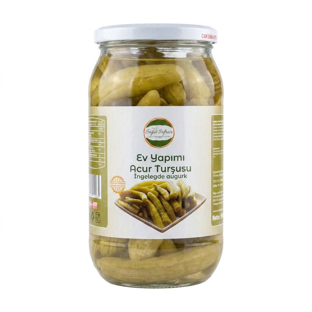 Söğüt Sofrası Acur Turşusu (Ingelegde Wilde Komkommer) - 1kg