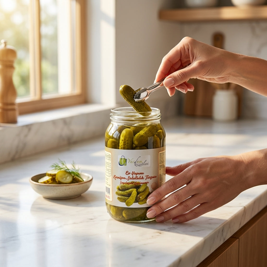 Yurdum Lezzetleri Ev Yapımı Kornişon Turşusu (Cornichons)