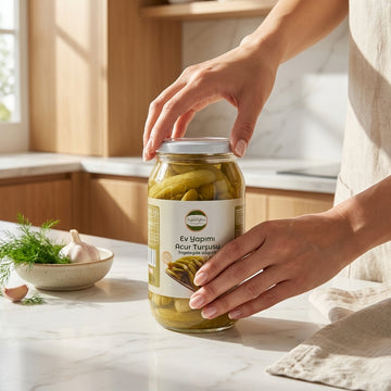 Söğüt Sofrası Acur Turşusu (Ingelegde Wilde Komkommer) - 1kg