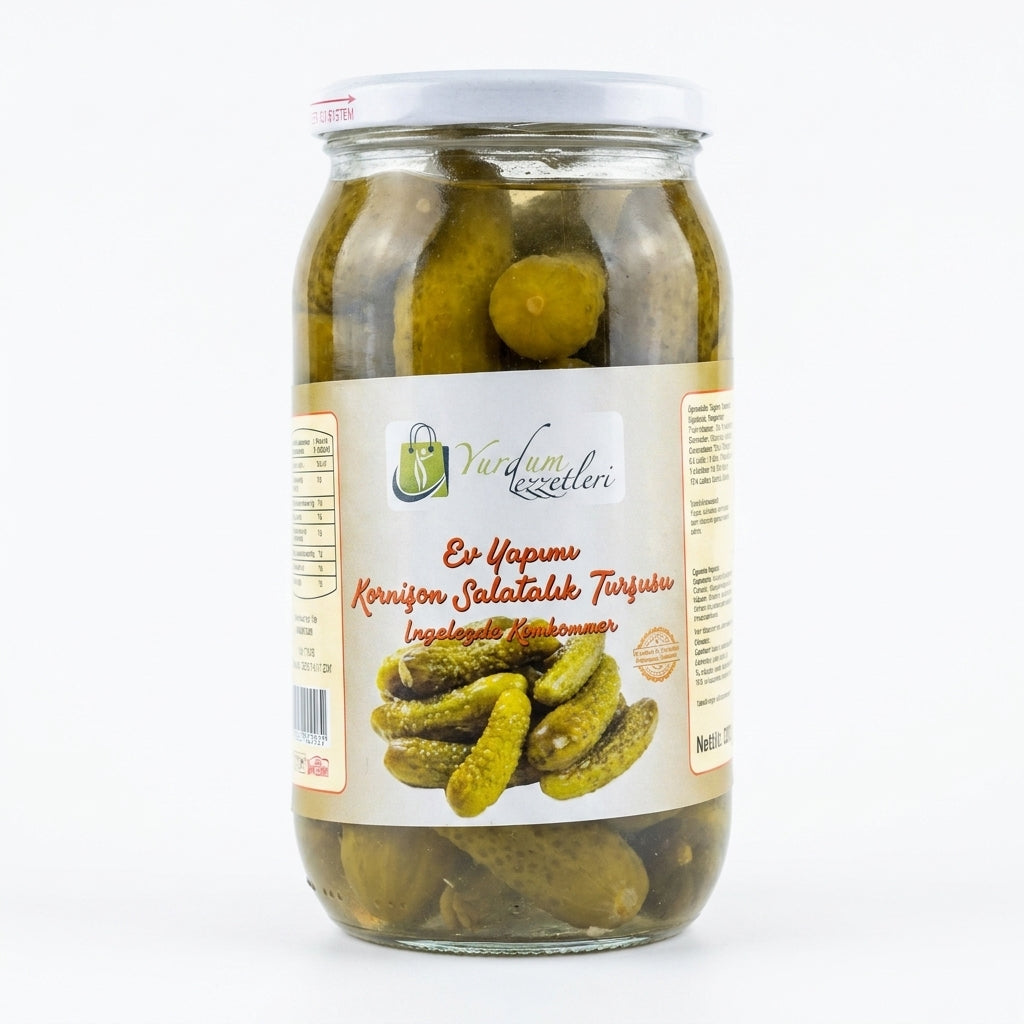 Yurdum Lezzetleri Ev Yapımı Kornişon Turşusu (Cornichons)