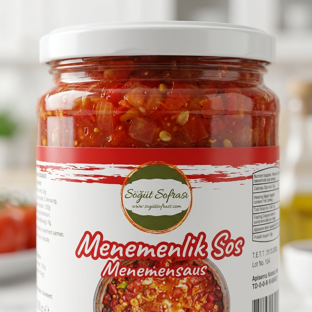 Söğüt Sofrası Menemensaus (Menemenlik Sos) - 680g