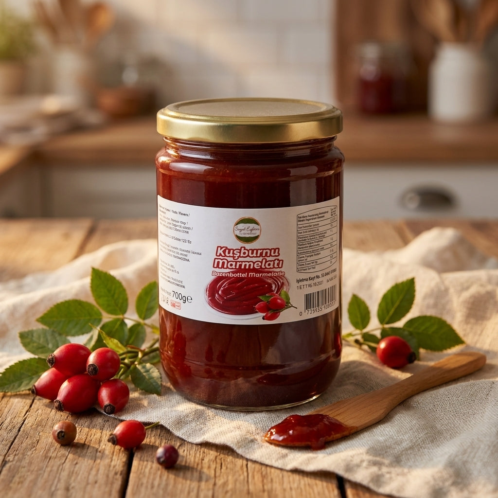 Söğüt Sofrası Rozenbottel Marmelade (Kuşburnu Marmelatı) - 700g