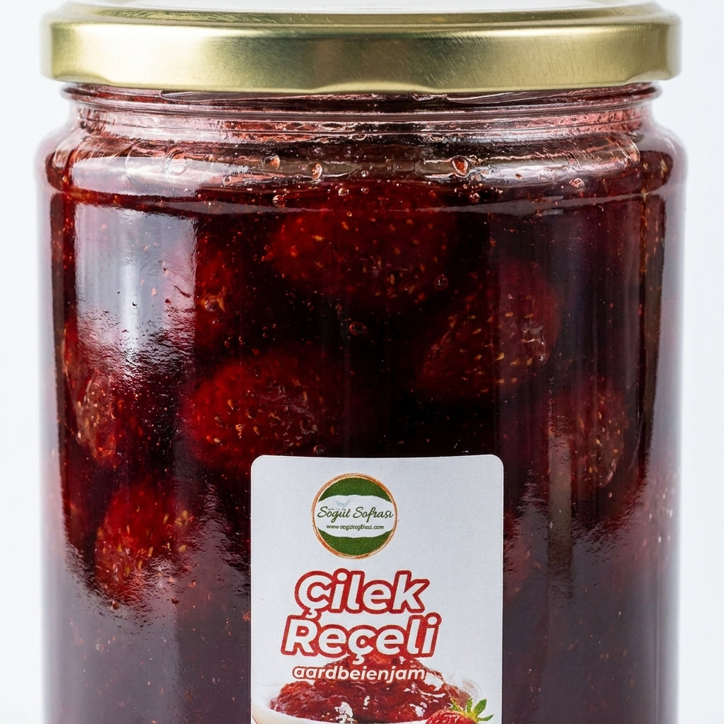 Söğüt Sofrası Aardbeienjam (Çilek Reçeli) - 750g