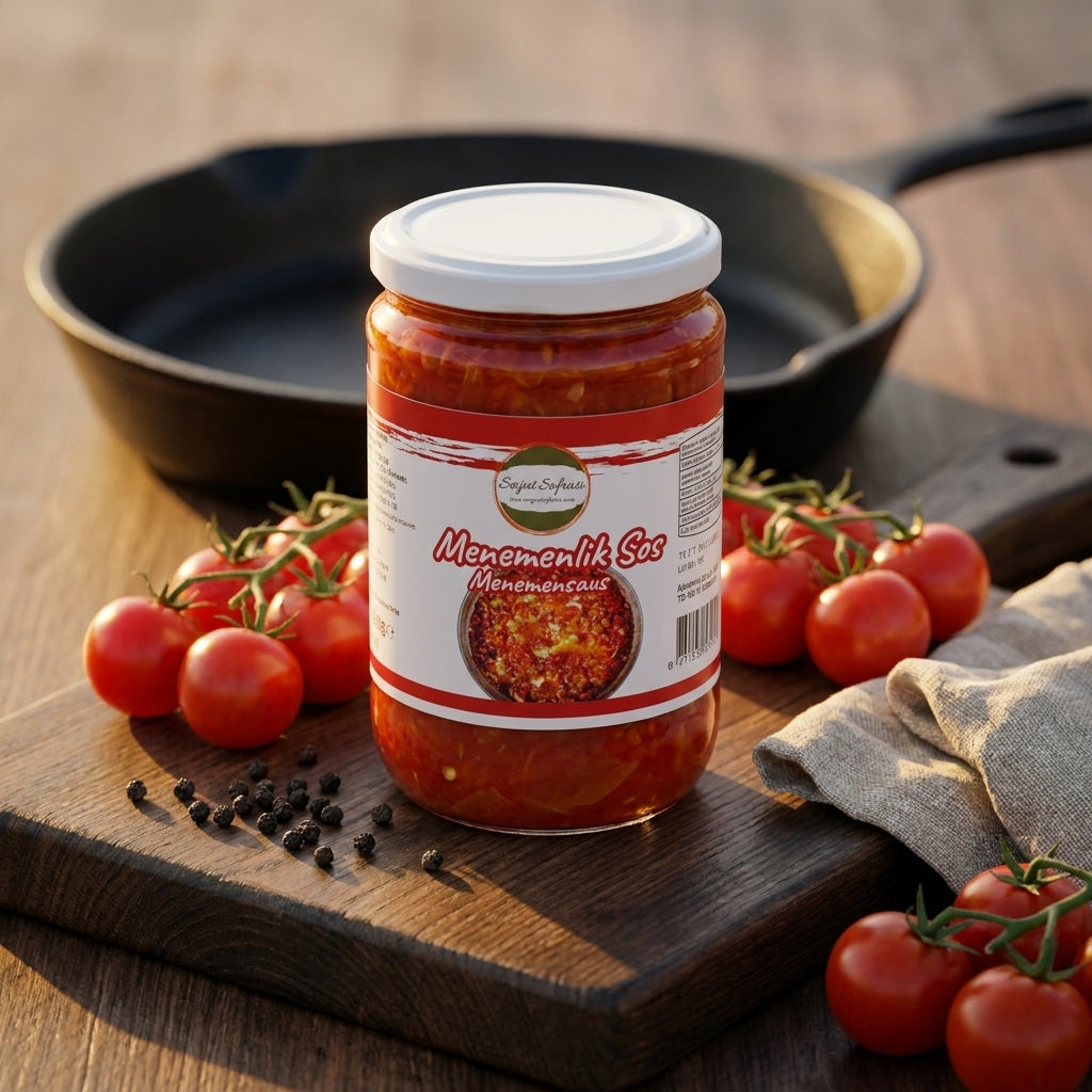 Söğüt Sofrası Menemensaus (Menemenlik Sos) - 680g