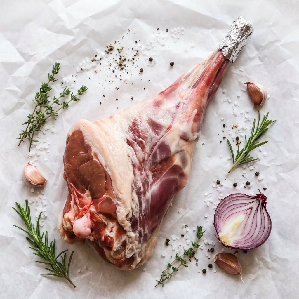 Verse Lamsbout met Been (Kuzu Budu) - Premium & Halal