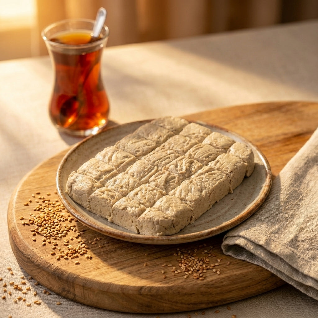 Nazhel Sade Tahin Helvası | Voorgesneden Sesam Halva (400g)
