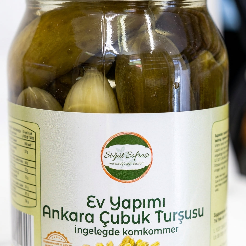 Söğüt Sofrası Ankara Çubuk Augurken (Turşu) - 1kg