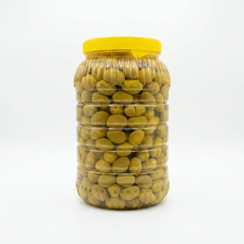 Natuurlijke Groene Gekneusde Olijven (Kırma Zeytin)