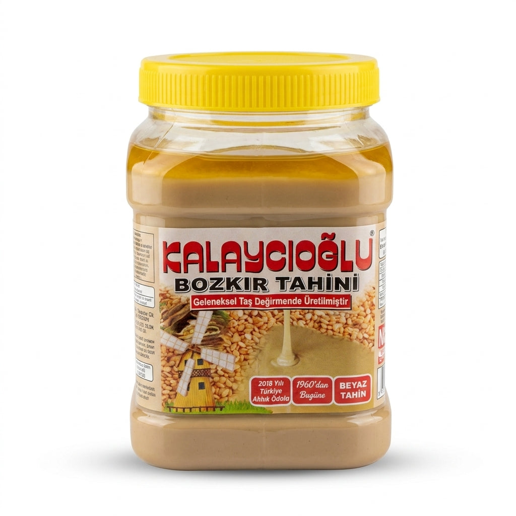 Kalaycıoğlu Bozkır Tahini | Ambachtelijke Witte Tahin (100% Puur)