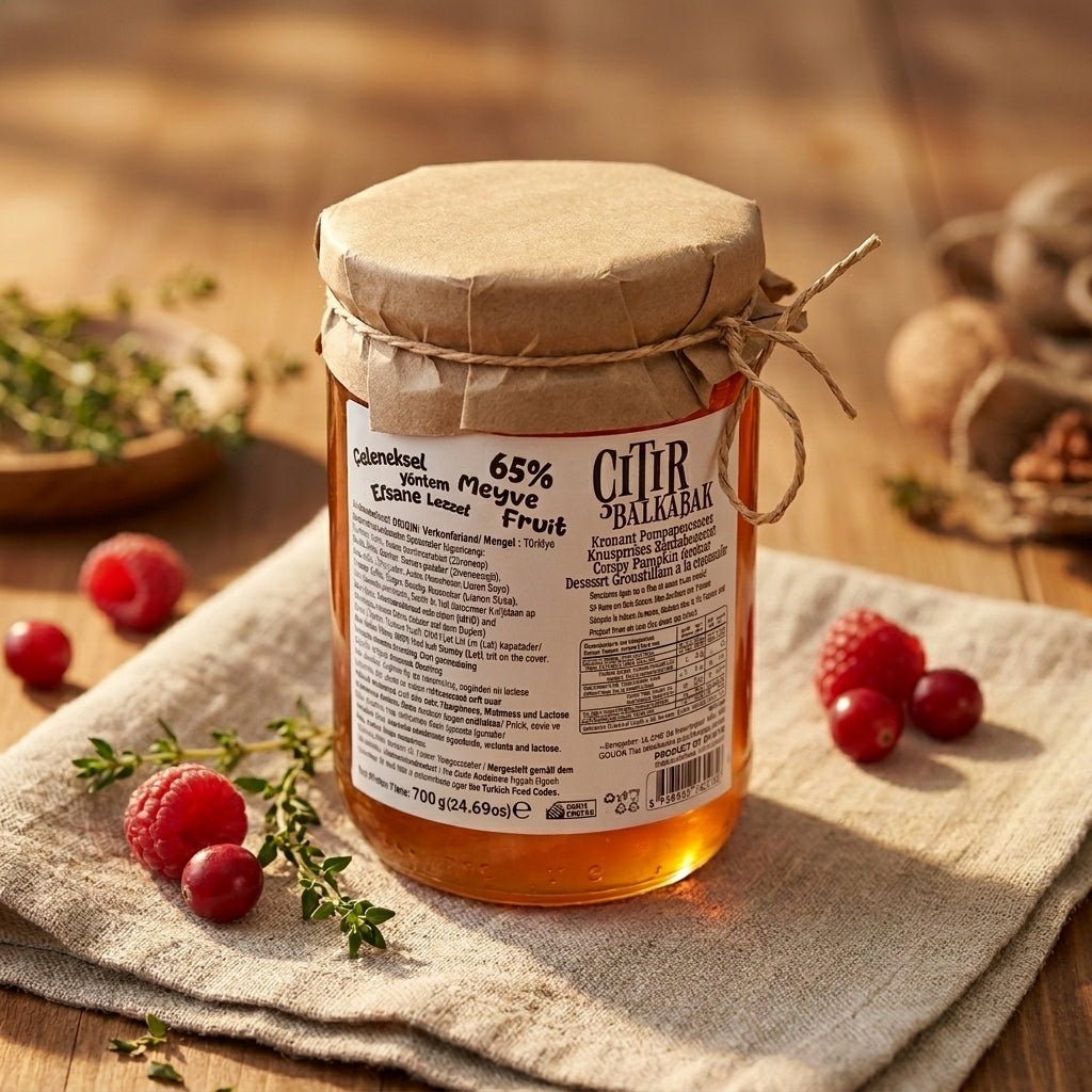 Çıtır Balkabak (Krokant Turks Pompoendessert) - 700g