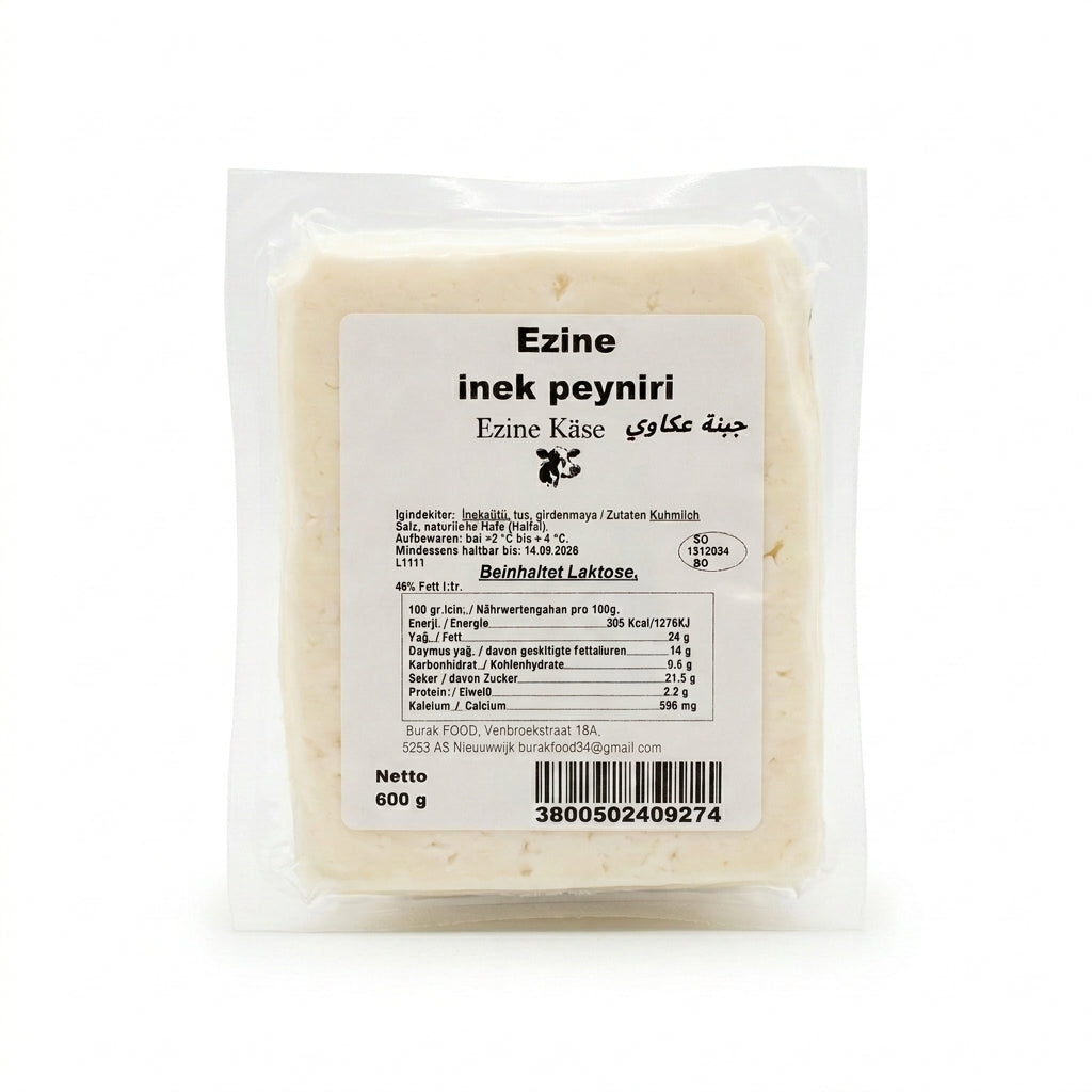 Ezine İnek Peyniri - Turkse Witte Kaas van Koemelk (600g)