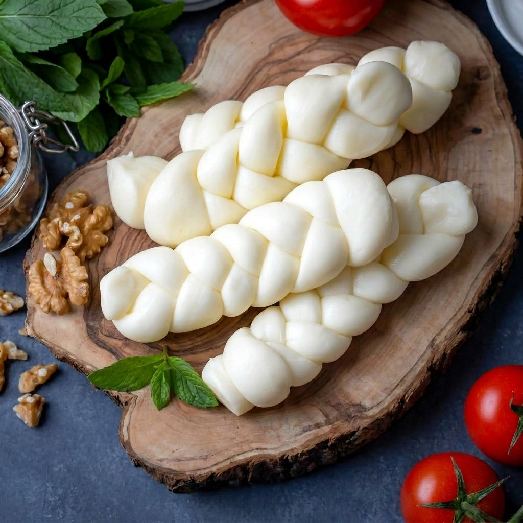 Ambachtelijke Turkse Vlechtkaas (Örgü Peyniri)