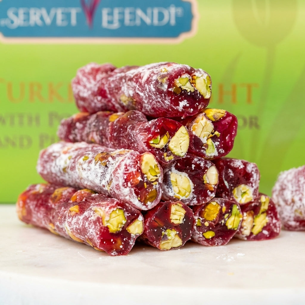 Servet Efendi Turks Fruit met Granaatappel & Pistache (150g)